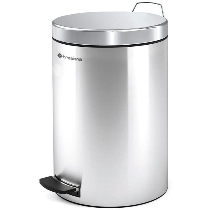 سطل زباله پدالی براسیانا ظرفیت 12 لیتر - کد615 Brasiana 615 Pedal Waste Bin 12 Litre